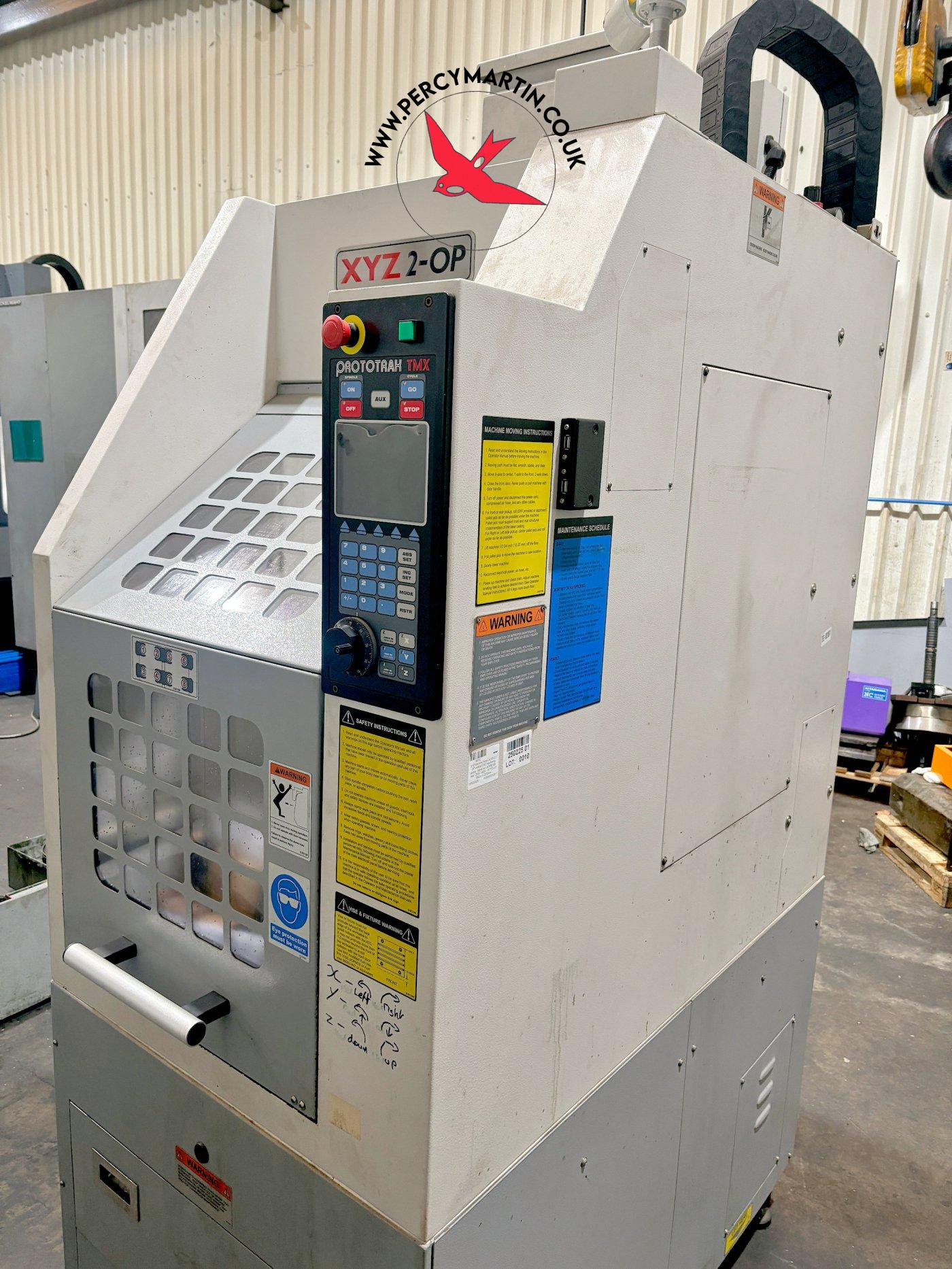 2-OP Vertical Machining Centres | 2016 | XYZ | Percy Martin