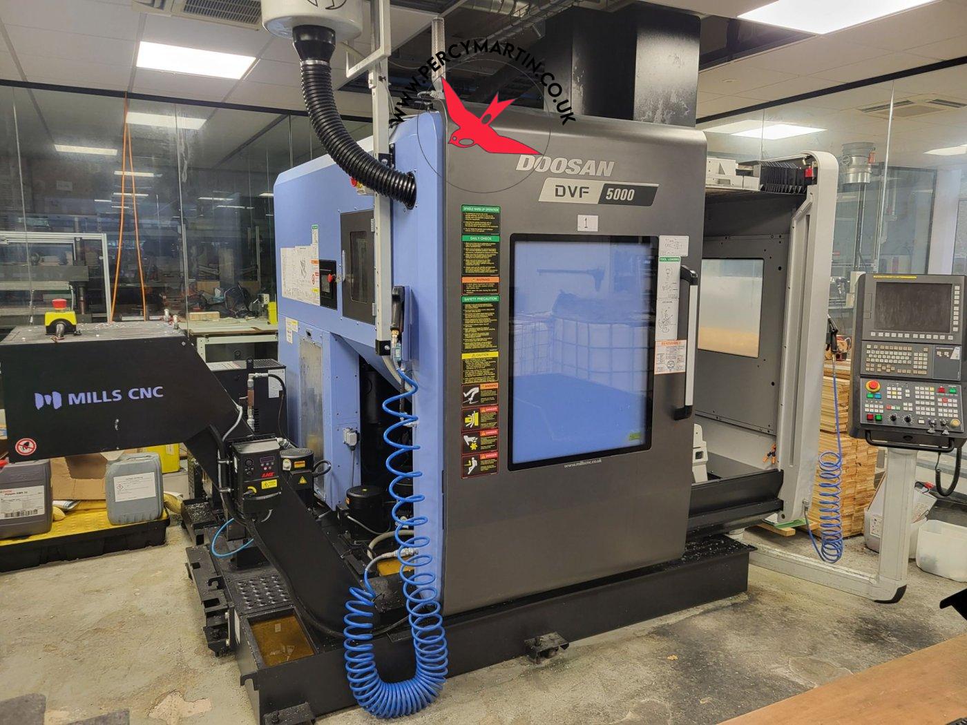 DVF5000 5 Axis Machining Centres 2021