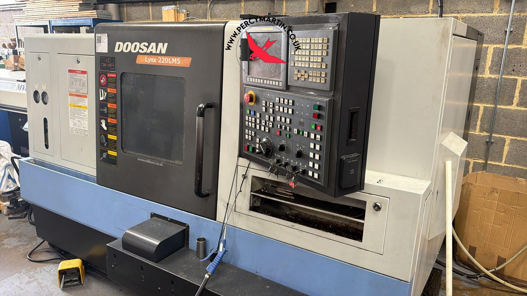 Lynx 220LMS CNC Lathes with Milling 2012