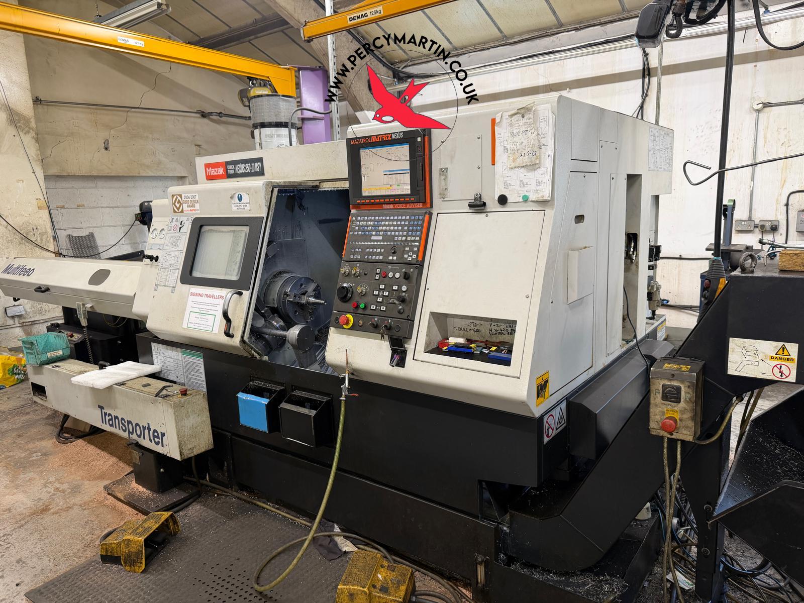 Quick Turn Nexus 250-II MSY CNC Lathes with Milling 2007