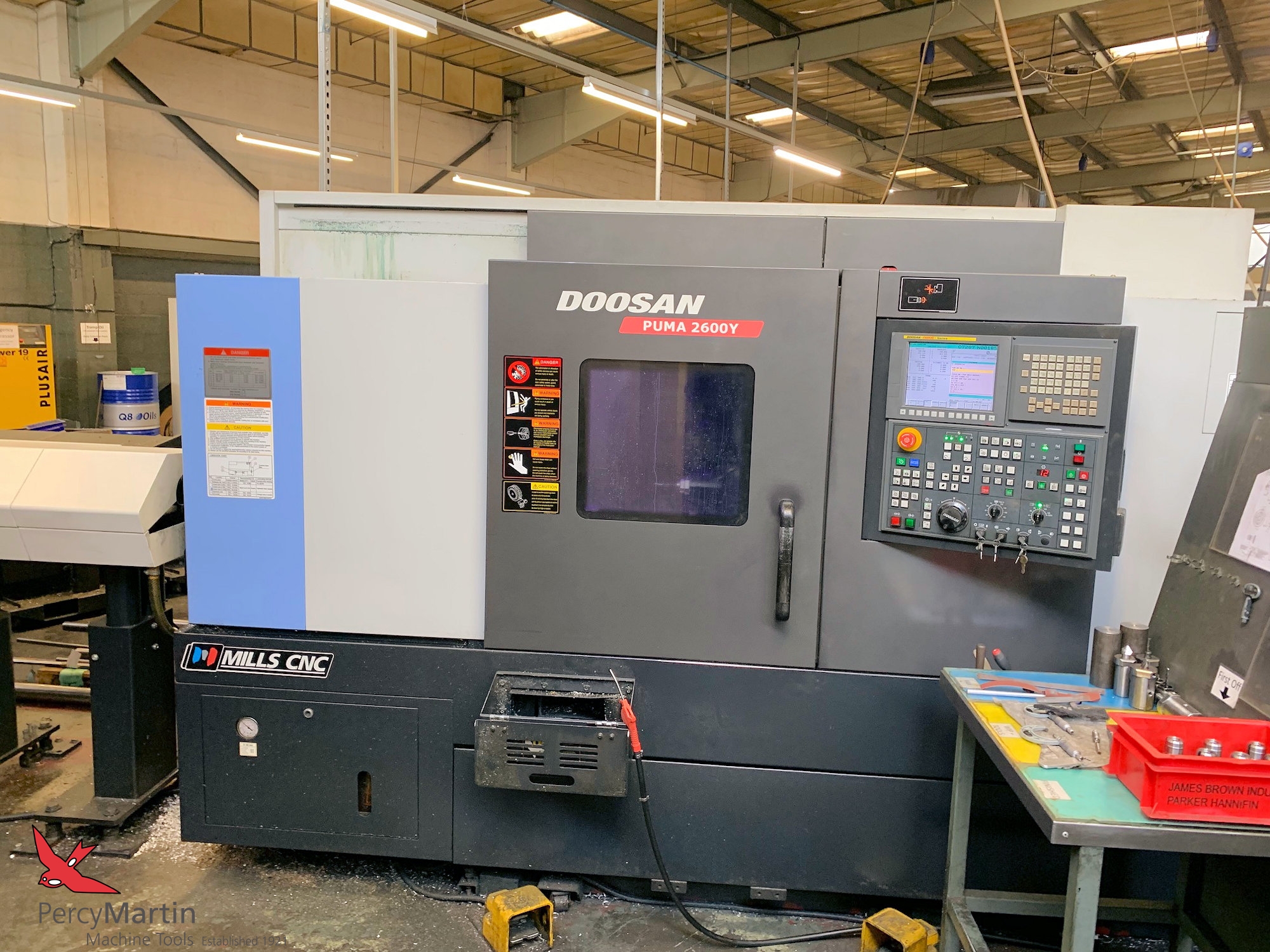 used Doosan Puma 2600Y 2013 CNC Lathes with Milling for sale | Percy Martin